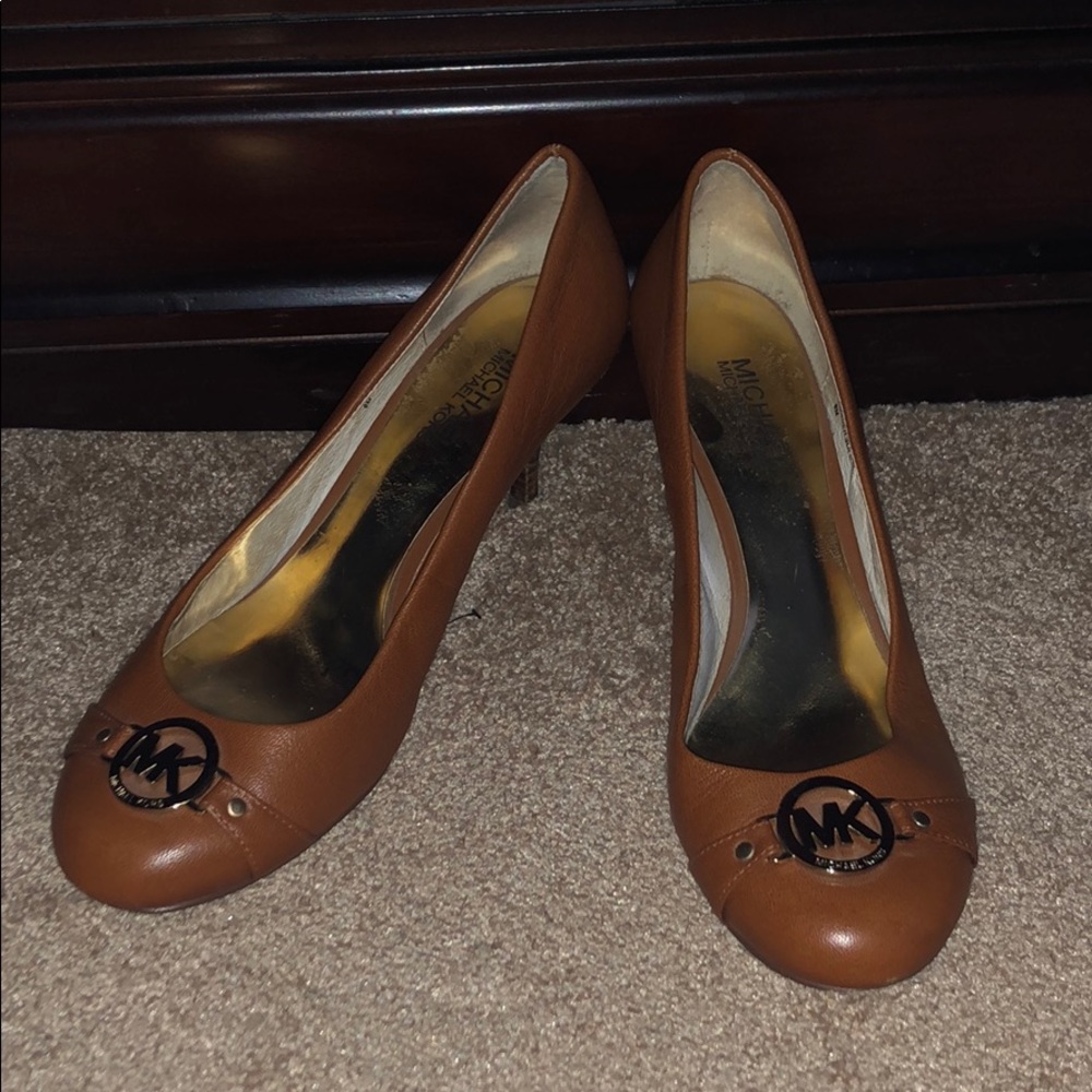 Brown Michael Kors heels